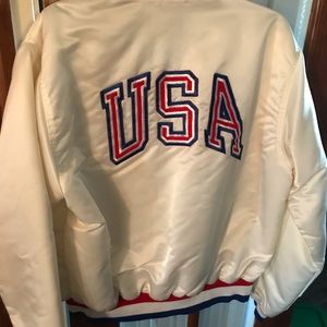 Vintage USA satin perfect jacket.
